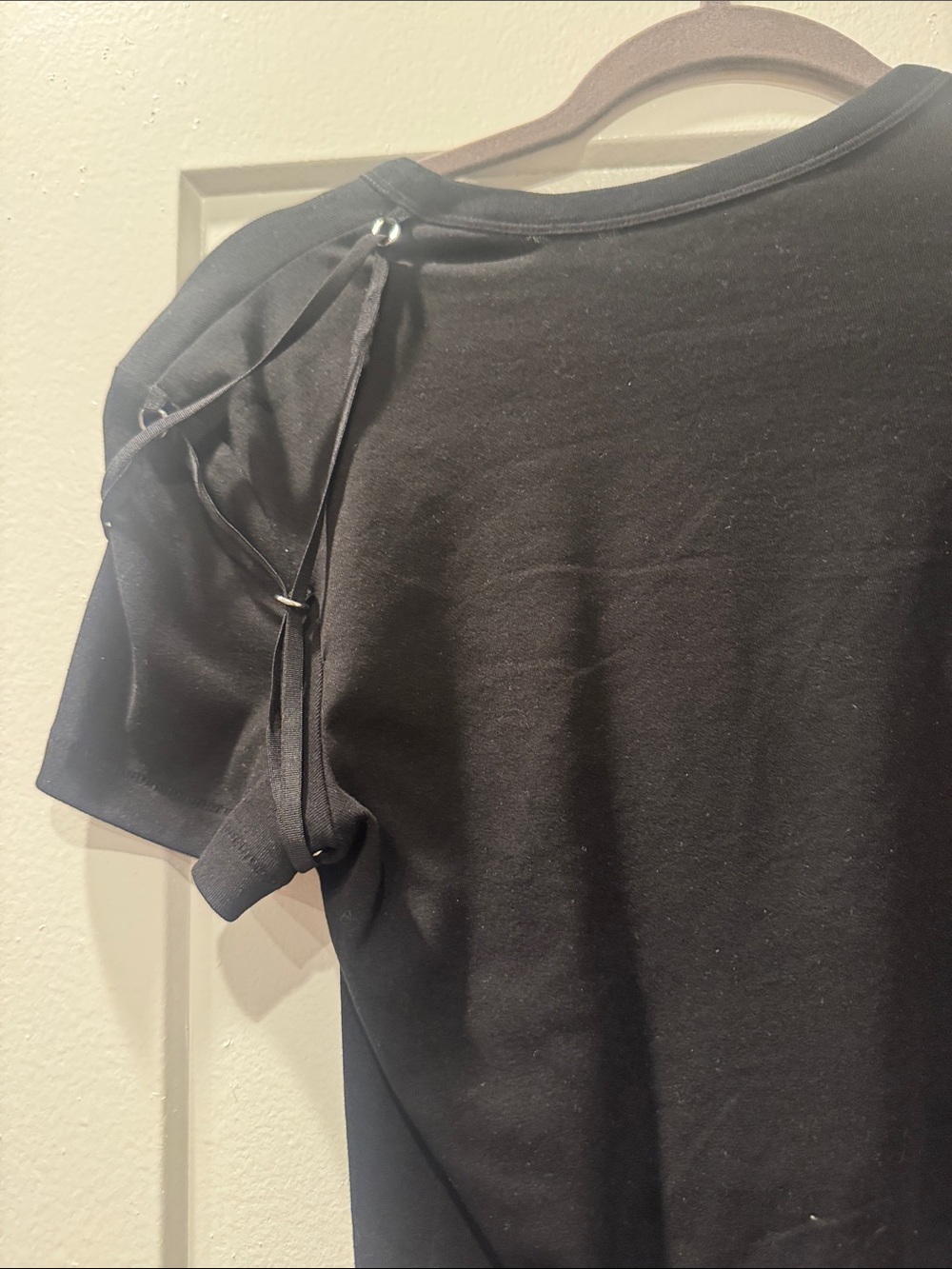 Helmut lang Black Short Sleeve Tee - Picture 4 of 5